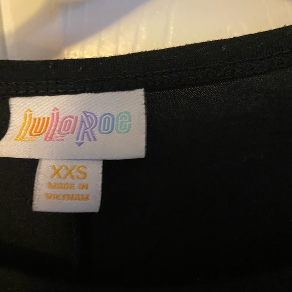 Lularoe Black Carly Dress - Picture 2 of 3